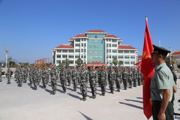 赣州军科教育2020级学员授衔仪式(图4)